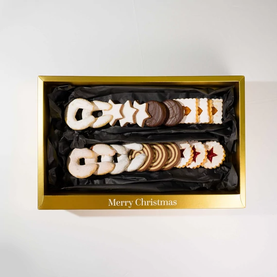 Karácsonyi Keksz Válogatás díszdobozban