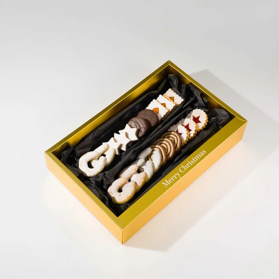 Karácsonyi Keksz Válogatás díszdobozban