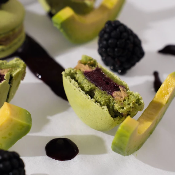 Avokádó, szeder - 8 darabos - Avocado, blackberry - 8 pieces