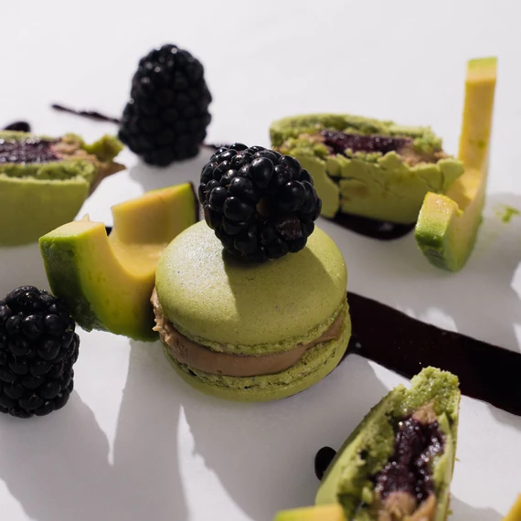 Avokádó, szeder - 8 darabos - Avocado, blackberry - 8 pieces