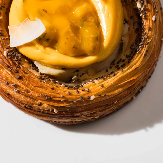 Mangó sajttorta - Mango cheesecake