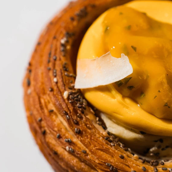 Mangó sajttorta - Mango cheesecake