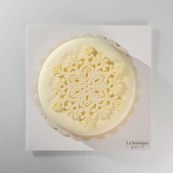 Torta Flódni (Hövej-i csipke díszítéssel)